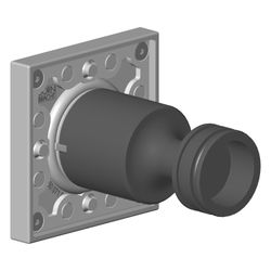 Dornbracht Bedienelement, 60x60x72mm, Dark Platinum gebürstet, 04279802605-9... DORNBRACHT-04279802605-99 4029011924538 (Abb. 1)