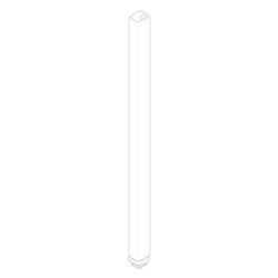 Dornbracht Rohr für Designteil, D 71,5x1030,5mm, Champagne, 04282203910-47... DORNBRACHT-04282203910-47 4029011607189 (Abb. 1)