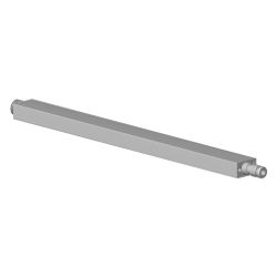 Dornbracht Anschluss, 451,5x21,1x35,2mm, Dark Platinum gebürstet, 0428222490... DORNBRACHT-04282224900-99 4029011784361 (Abb. 1)