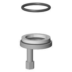 Dornbracht Befestigung, O-Ring 40x4mm, Distanzhülse 52x1,5mm, 0430110859790... DORNBRACHT-0430110859790 4029011656453 (Abb. 1)