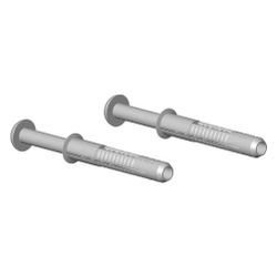 Dornbracht Befestigungssatz Holzschraube mit Dübel, 6x70mm, 0430310540090... DORNBRACHT-0430310540090 4029011872860 (Abb. 1)