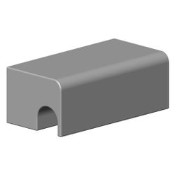 Dornbracht Halter für Handtuchkorb Ersatzteile 081730500 29x57x22mm platin... DORNBRACHT-081730500-08 4029011583780 (Abb. 1)