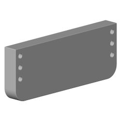 Dornbracht Halter für Handtuchhalter, 90x35x10mm, Chrom, 081771503-00... DORNBRACHT-081771503-00 4029011456923 (Abb. 1)