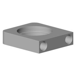 Dornbracht Halter für Glashalter Ersatzteile 081771559 75x20x85mm chrom... DORNBRACHT-081771559-00 4029011513039 (Abb. 1)