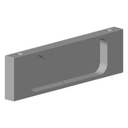 Dornbracht Halter für Seifenschale, 120x35x10mm, Messing gebürstet, 081778507-... DORNBRACHT-081778507-28 4029011867293 (Abb. 1)