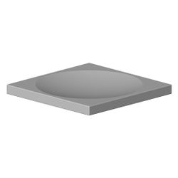 Dornbracht Seifenschale, 120x120x10mm, Weiß matt, 081778600-10... DORNBRACHT-081778600-10 4029011904004 (Abb. 1)