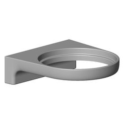 Dornbracht Halter für Toilettenbürstengarnitur, 120x36x130mm, Weiß matt, 08179... DORNBRACHT-081790510-10 4029011618673 (Abb. 1)
