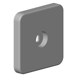 Dornbracht Halter für Duschgarnitur, 63x63x9mm, Chrom, 081796507-00... DORNBRACHT-081796507-00 4029011462337 (Abb. 1)