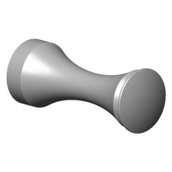 Dornbracht Haken, 20x20x50mm, Dark Platinum gebürstet, 081860500-99... DORNBRACHT-081860500-99 4029011791734 (Abb. 1)
