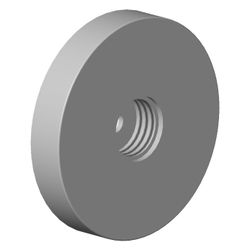 Dornbracht Rosette, M16x1,5 55x9,5mm, Platin matt, 082789500-06... DORNBRACHT-082789500-06 4029011510236 (Abb. 1)
