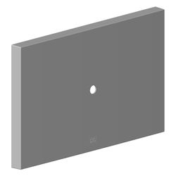 Dornbracht Abdeckung, 240x150x16mm, Chrom, 091101179-00... DORNBRACHT-091101179-00 4029011653780 (Abb. 1)