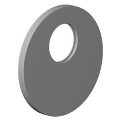 Dornbracht Rosette für Brausegarnituren, 150x10mm, Platin gebürstet, 091102069... DORNBRACHT-091102069-06 4029011491092 (Abb. 1)