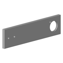 Dornbracht Rosette Ersatzteile 091102119 240x60x9mm chrom... DORNBRACHT-091102119-00 4029011498770 (Abb. 1)