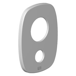 Dornbracht xStream Rosette für Wanne Ersatzteile 091102140 113x152x9mm chrom... DORNBRACHT-091102140-00 4029011622007 (Abb. 1)