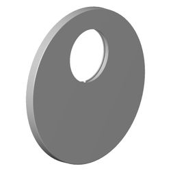 Dornbracht Rosette für Brause, 150x9mm, Weiß matt, 091102251-10... DORNBRACHT-091102251-10 4029011649066 (Abb. 1)