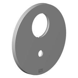 Dornbracht Rosette für Wanne, 150x9mm, Platin gebürstet, 091102261-06... DORNBRACHT-091102261-06 4029011648649 (Abb. 1)