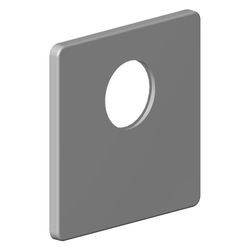 Dornbracht Rosette für Brause für xSTREAM, 153,5x153,5x9,8mm, Weiß matt, 09110... DORNBRACHT-091102503-10 4029011722615 (Abb. 1)