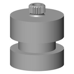 Dornbracht Rastbuchsenaufnahme, 26,5x12mm, Chrom, 091212031-00... DORNBRACHT-091212031-00 4029011375279 (Abb. 1)