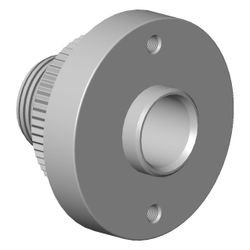 Dornbracht Rastbuchsenaufnahme 35x26,5mm, Schwarz matt, 091212051-33... DORNBRACHT-091212051-33 4029011635694 (Abb. 1)