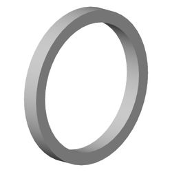 Dornbracht Dichtung, NBR 70, 37x31x4mm, 09140501790... DORNBRACHT-09140501790 4029011102400 (Abb. 1)