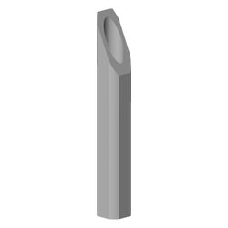 Dornbracht Hülse für Zugstangenführung, 8,5x52mm, Chrom, 091840131-00... DORNBRACHT-091840131-00 4029011558696 (Abb. 1)