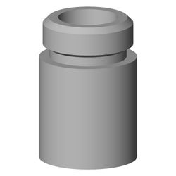Dornbracht Griff, 8,5x12,5mm, Chrom, 092032044-00... DORNBRACHT-092032044-00 4029011366512 (Abb. 1)