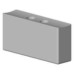 Dornbracht Griff, 58x23mm, Chrom, 092033006-00... DORNBRACHT-092033006-00 4029011556777 (Abb. 1)