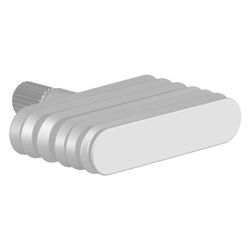 Dornbracht Griff oval, 46x43,5x11mm, Chrom, 092070055-00... DORNBRACHT-092070055-00 4029011705045 (Abb. 1)