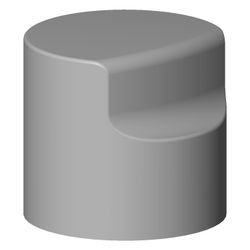 Dornbracht Griff, 44x40mm, Chrom, 092096008-00... DORNBRACHT-092096008-00 4029011473685 (Abb. 1)