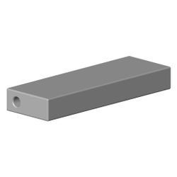 Dornbracht Griff für Drückergarnitur, 90x30x12mm, Platin gebürstet, 092097057-... DORNBRACHT-092097057-06 4029011496509 (Abb. 1)