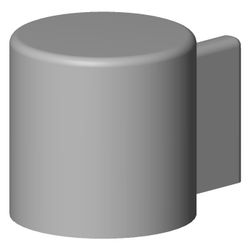 Dornbracht Griff mit Nase, 25x25mm, Platin gebürstet, 092098002-06... DORNBRACHT-092098002-06 4029011523892 (Abb. 1)