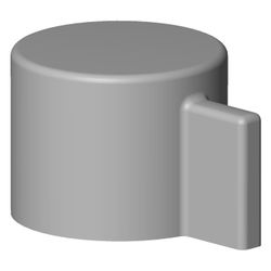 Dornbracht Griff für Brausegarnitur, 31x25mm, Platin gebürstet, 092098003-06... DORNBRACHT-092098003-06 4029011576362 (Abb. 1)