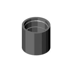 Dornbracht Luftsprudlerhülse, 21x20mm, Platin gebürstet, 092301019-06... DORNBRACHT-092301019-06 4029011530890 (Abb. 1)