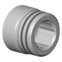 Dornbracht Anschluss-Adapter für Wandanschlussbogen, 22x17mm, Chrom, 0924031... DORNBRACHT-09240314120-00 4029011723131 (Abb. 1)