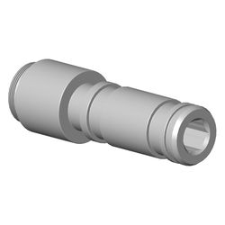 Dornbracht Nippel, 24x75,50mm, Platin matt, 092403273-06... DORNBRACHT-092403273-06 4029011738883 (Abb. 1)