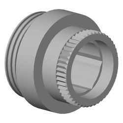 Dornbracht Nippel, 16x12mm, Chrom, 092404115-00... DORNBRACHT-092404115-00 4029011442247 (Abb. 1)