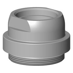 Dornbracht Befestigung, M40x1, Chrom, 092404262-00... DORNBRACHT-092404262-00 4029011607813 (Abb. 1)