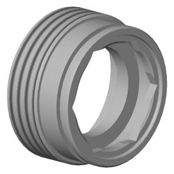 Dornbracht Befestigung, 40x21mm, 09240427090... DORNBRACHT-09240427090 4029011640636 (Abb. 1)