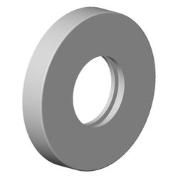 Dornbracht Rosette, 55x24,6x9mm, Platin, 092722015-08... DORNBRACHT-092722015-08 4029011575969 (Abb. 1)