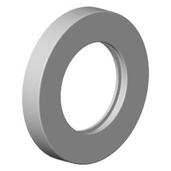 Dornbracht Rosette 60x35x9mm, Platin gebürstet, 092722040-06... DORNBRACHT-092722040-06 4029011596612 (Abb. 1)