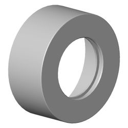Dornbracht Rosette, 60x25mm Schwarz matt, 092762004-33... DORNBRACHT-092762004-33 4029011603778 (Abb. 1)