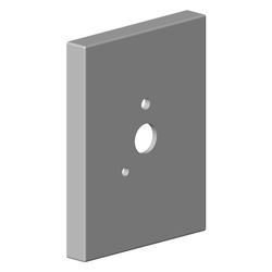 Dornbracht Rosette Ersatzteile 092767001 78x60x9mm chrom... DORNBRACHT-092767001-00 4029011559730 (Abb. 1)
