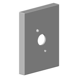 Dornbracht Rosette Ersatzteile 092767002 78x60x9x14mm chrom... DORNBRACHT-092767002-00 4029011559761 (Abb. 1)