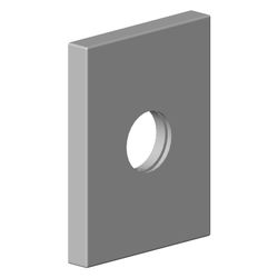 Dornbracht Rosette für Kopfbrause Ersatzteile 092767010 78x60x9mm chrom... DORNBRACHT-092767010-00 4029011582660 (Abb. 1)