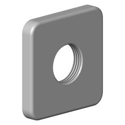 Dornbracht Rosette Ersatzteile 092771008 63x63x8mm chrom... DORNBRACHT-092771008-00 4029011495786 (Abb. 1)