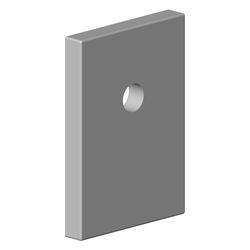 Dornbracht Rosette 78x55,5x8,5mm, Chrom, 092773006-00... DORNBRACHT-092773006-00 4029011558900 (Abb. 1)