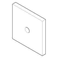 Dornbracht Rosette M15x1, 78x78x8,5mm, Champagne, 092773022-47... DORNBRACHT-092773022-47 4029011602771 (Abb. 1)