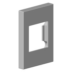 Dornbracht Rosette für Regenbrause Ersatzteile 092773024 78x55x8,5mm chrom... DORNBRACHT-092773024-00 4029011577659 (Abb. 1)