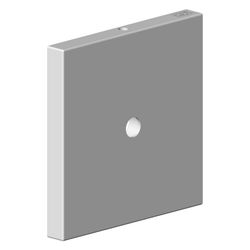 Dornbracht Rosette, 80x80x9mm, Chrom, 092778037-00... DORNBRACHT-092778037-00 4029011665653 (Abb. 1)