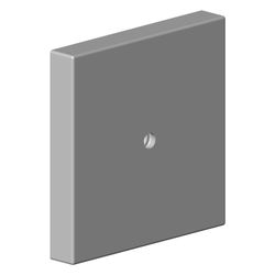 Dornbracht Rosette für Ablaufgarnitur, 60x60x9mm Schwarz matt, 092778041-33... DORNBRACHT-092778041-33 4029011688058 (Abb. 1)